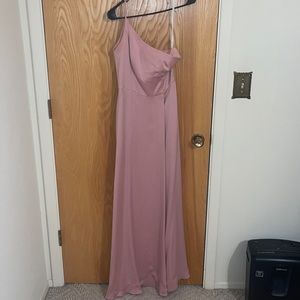 One Shoulder Bridesmaids Dress